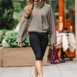 JLo Jennifer Lopez wears Auter Batwing Bomber in NYC