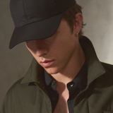 AUTER FABRIC BASEBALL CAP - Noir