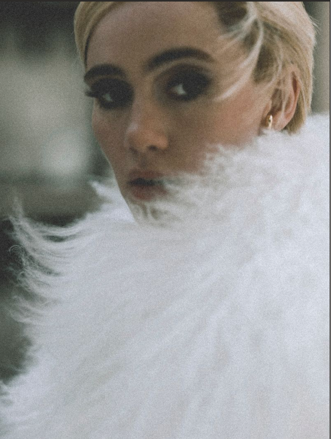CROPPED MONGOLIAN - Ivory