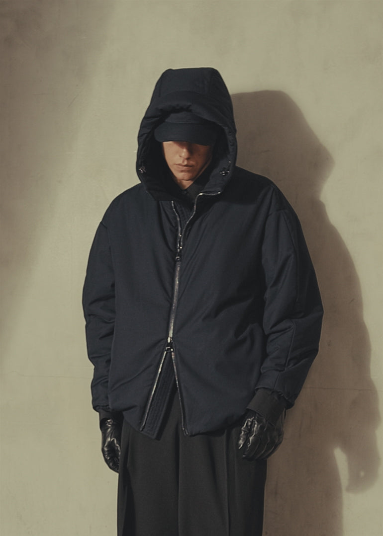 AUTER HOODED PUFFER - Midnight