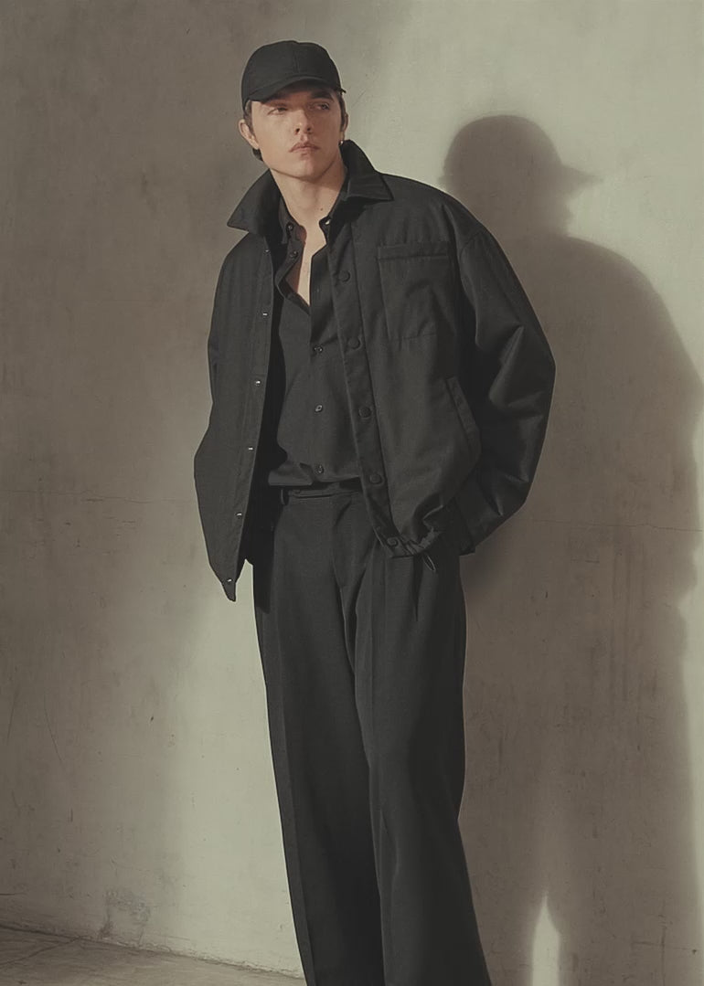AUTER SHIRT JACKET - Noir