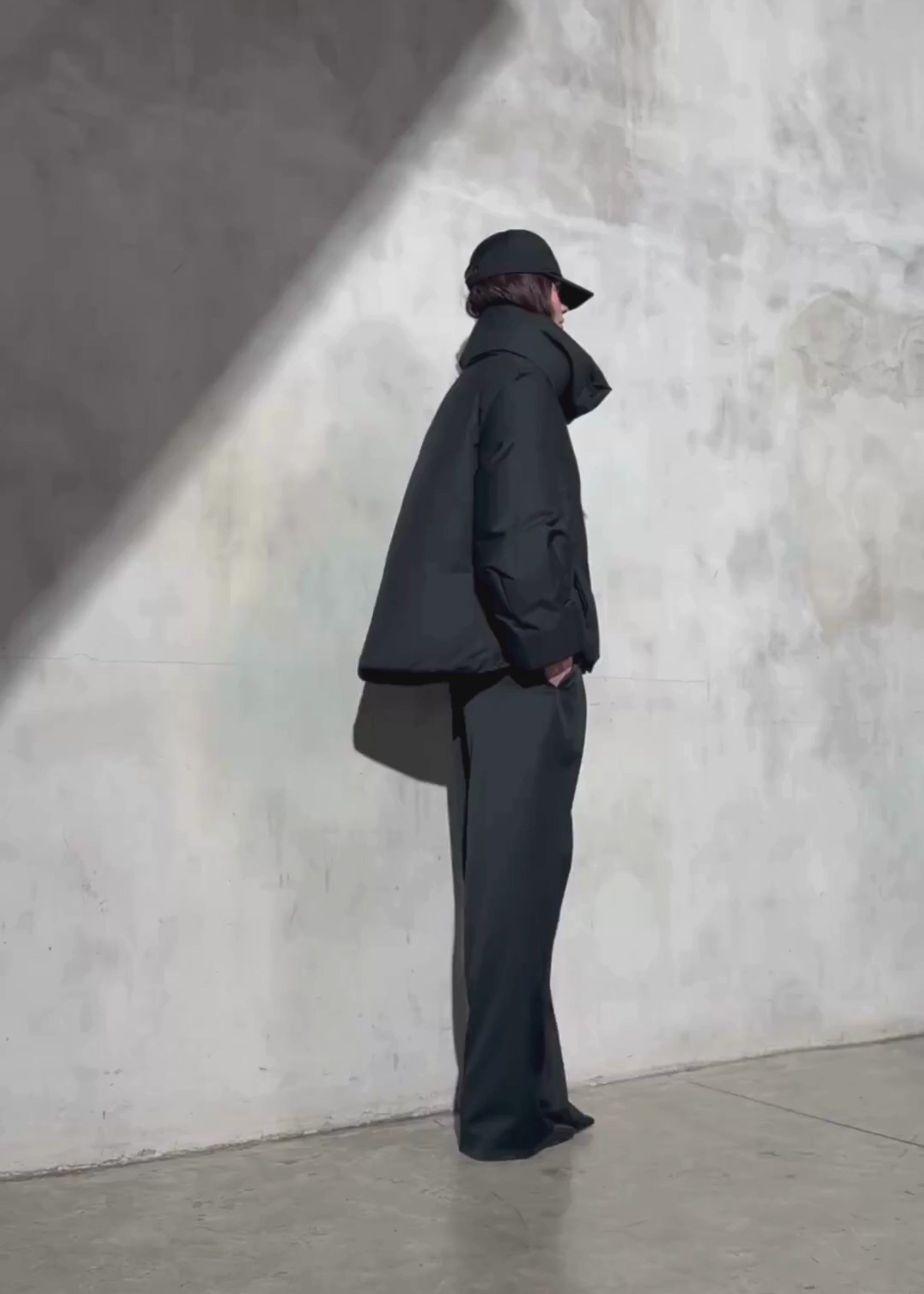 SWING PUFFER - Noir