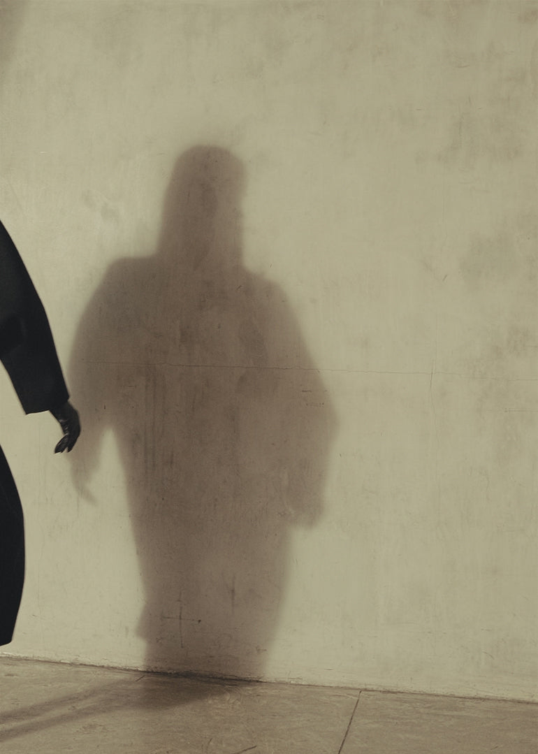 ITALIAN BATWING COAT - Noir
