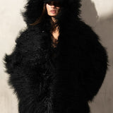 HOODED MONGOLIAN - Noir