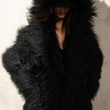 HOODED MONGOLIAN - Noir